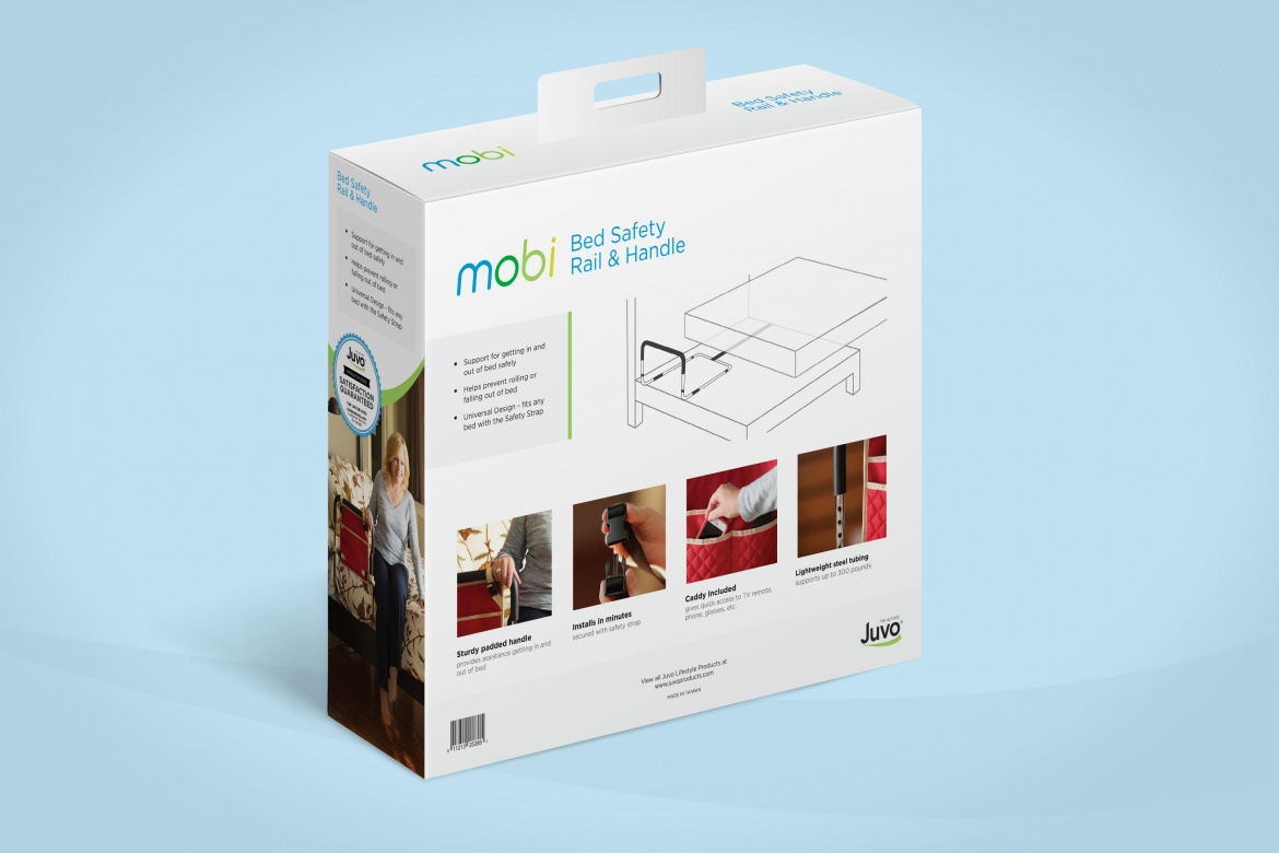 Juvo Movi bed rail package design back