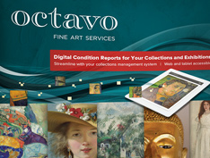 Octavo Fine Art Services Trade Show Graphic